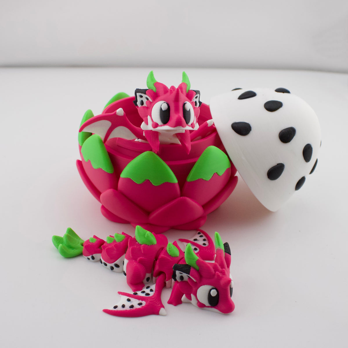 Dragonfruit Dragon w/ Matching Egg