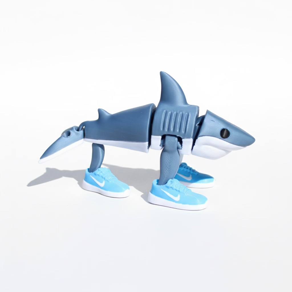 Shark W/ Blue Shoes - Tralalero Tralala