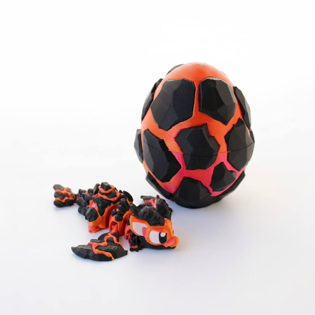 Lava Dragon w/ Matching Egg