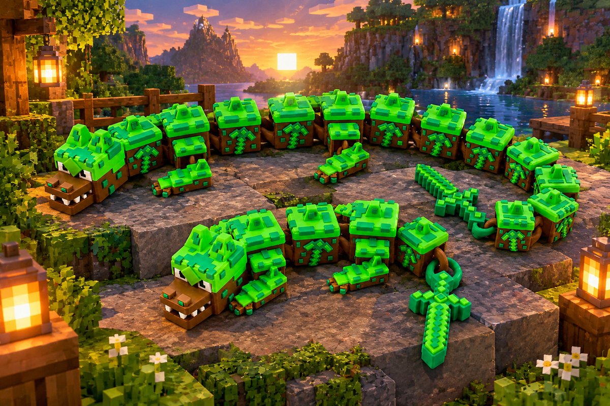 Minecraft Dragon - Earth