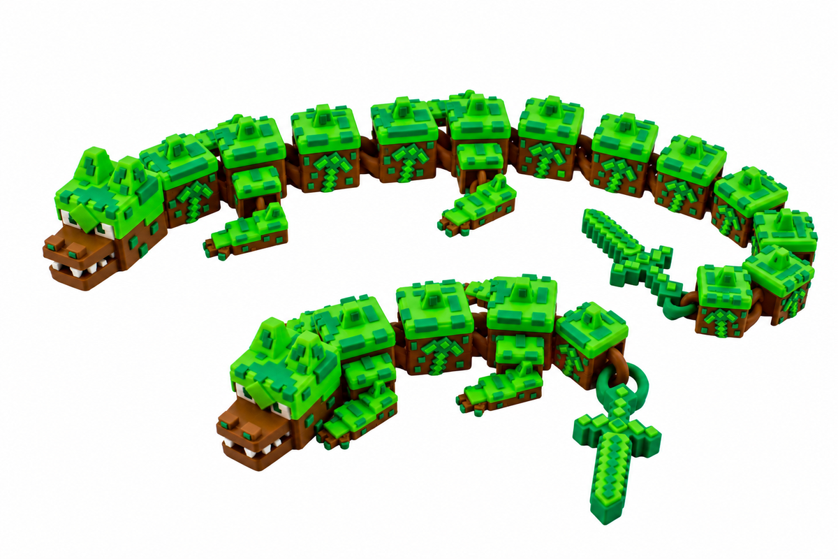Minecraft Dragon - Earth