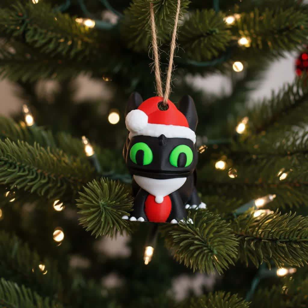 Toothless Dragon Ornament