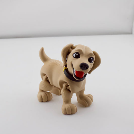 Yellow Labrador Figure