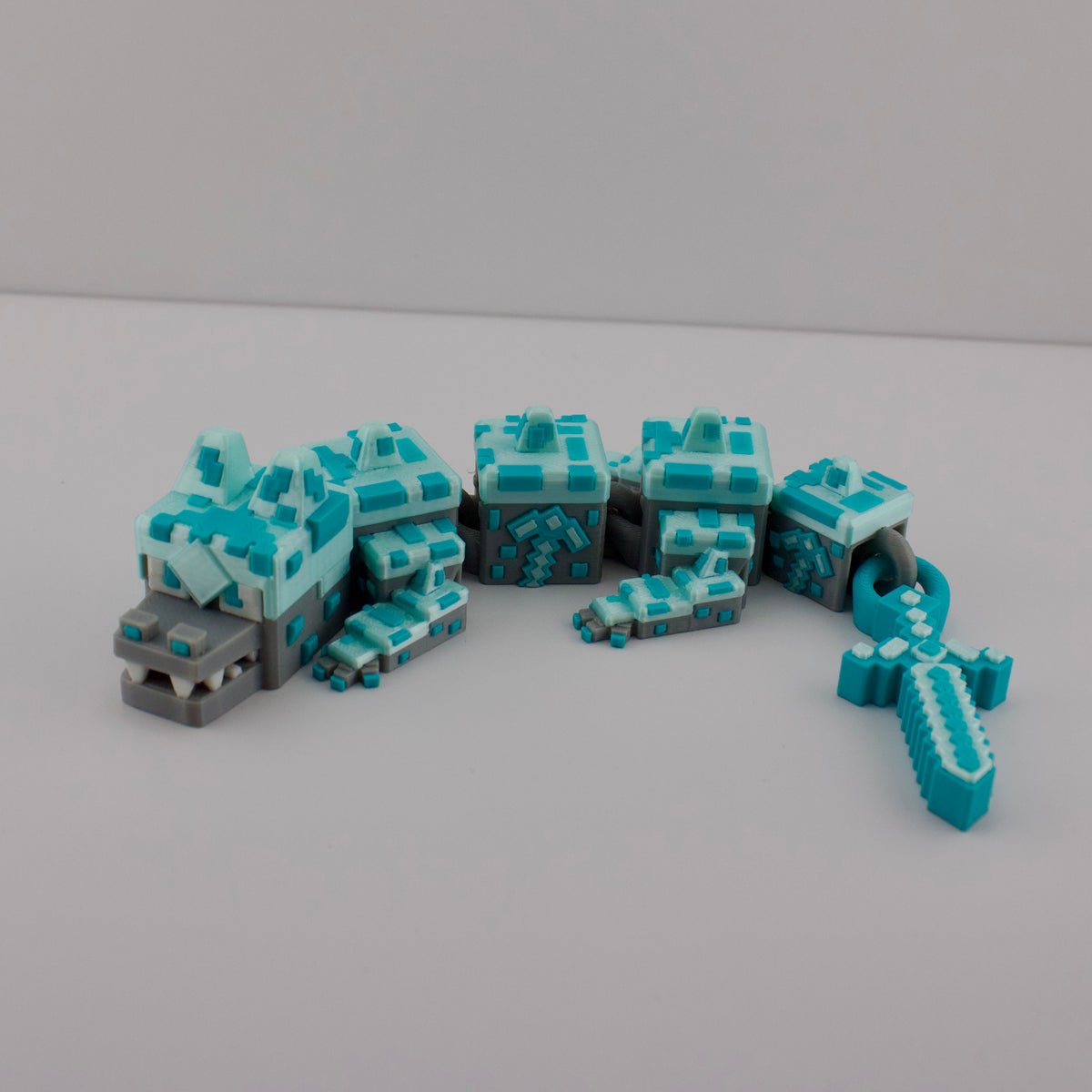 Minecraft Dragon - Diamond