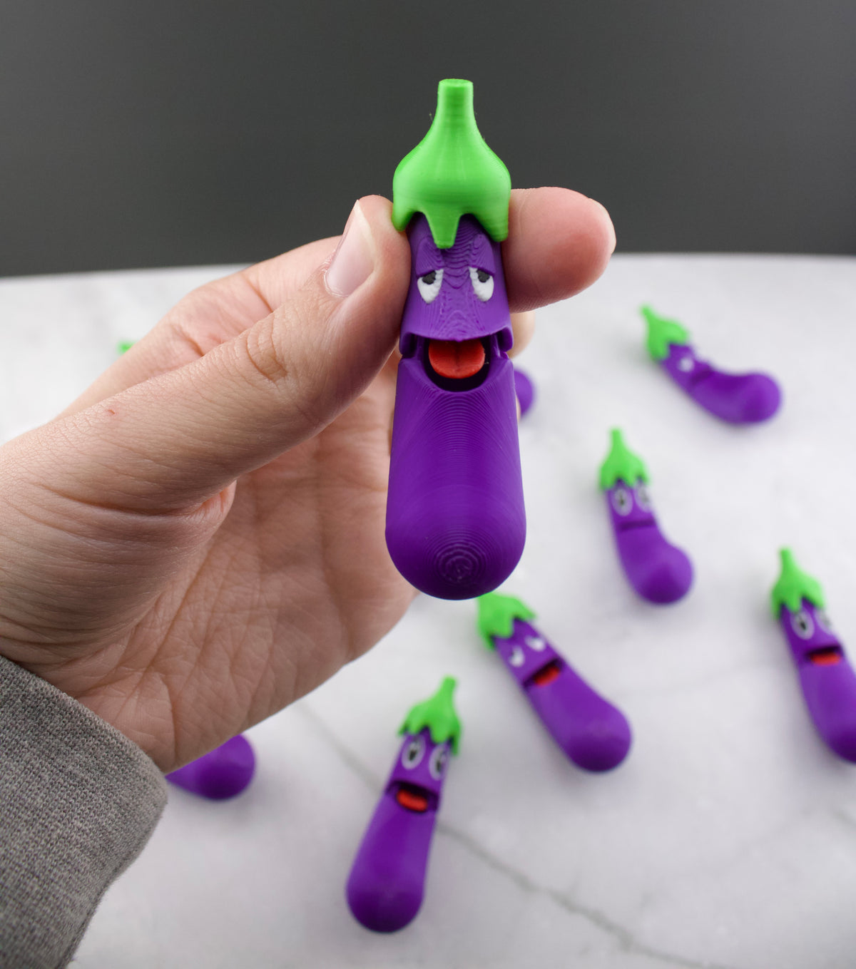 Eggplant Fidget