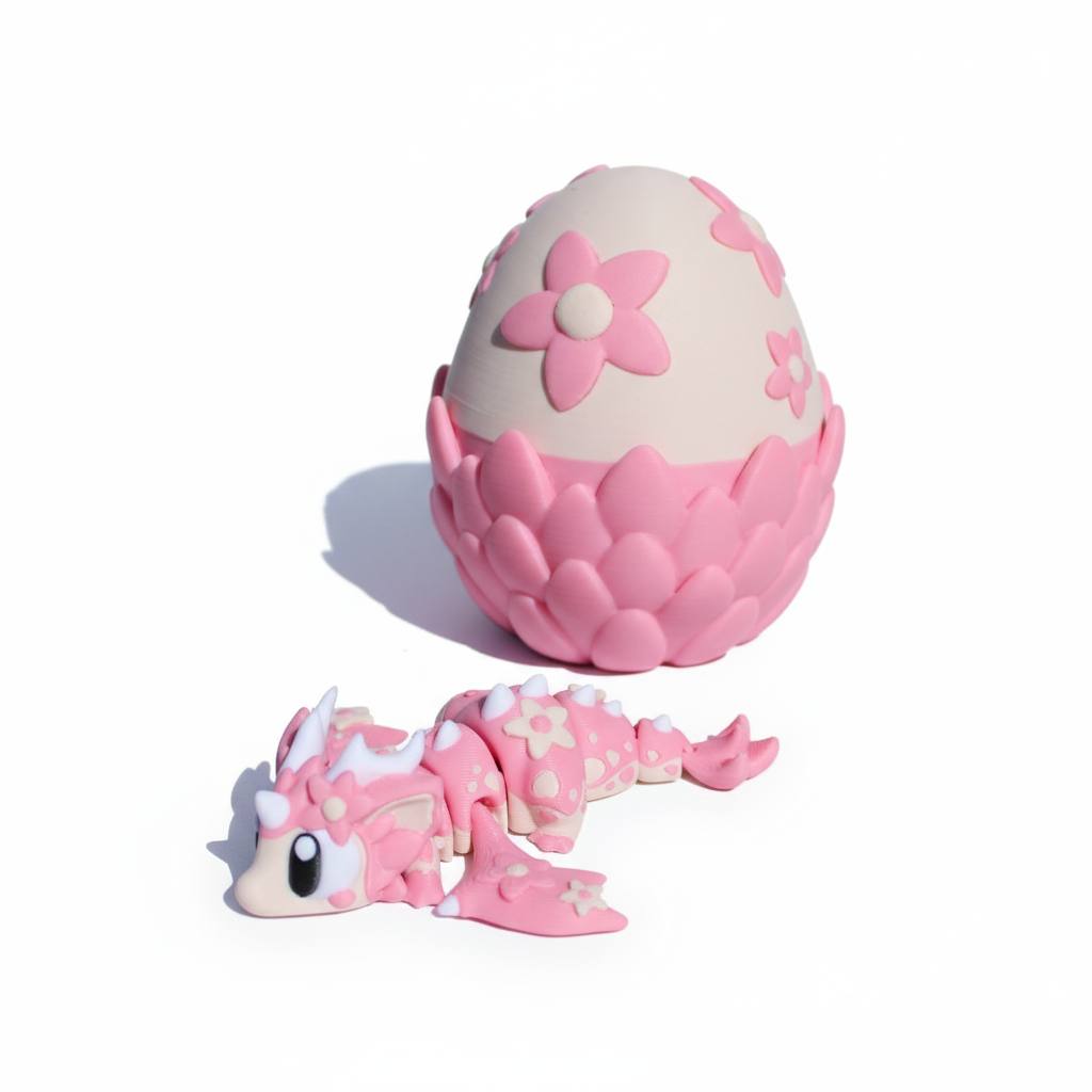 Cherry Blossom Dragon w/ Matching Egg