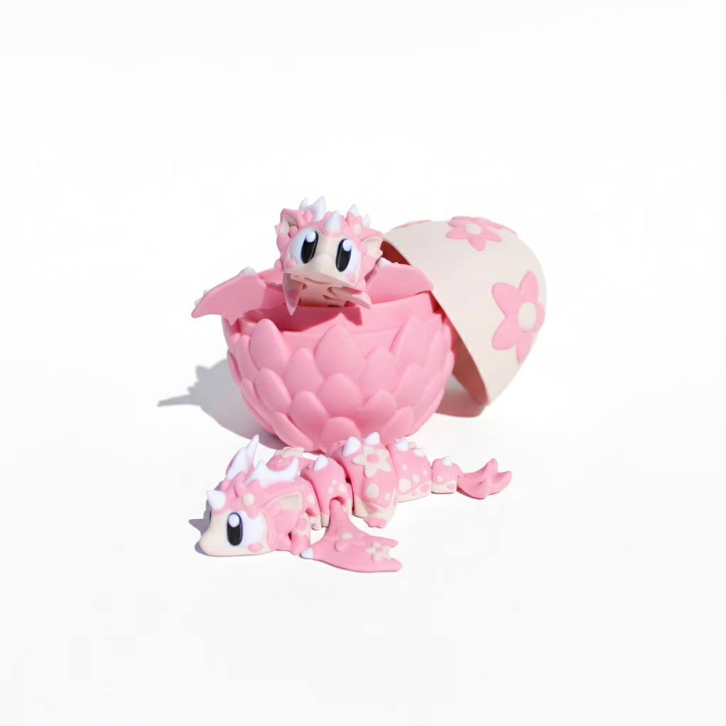 Cherry Blossom Dragon w/ Matching Egg