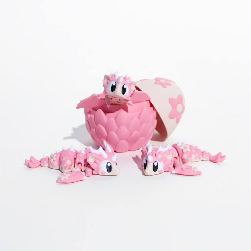 Cherry Blossom Dragon w/ Matching Egg