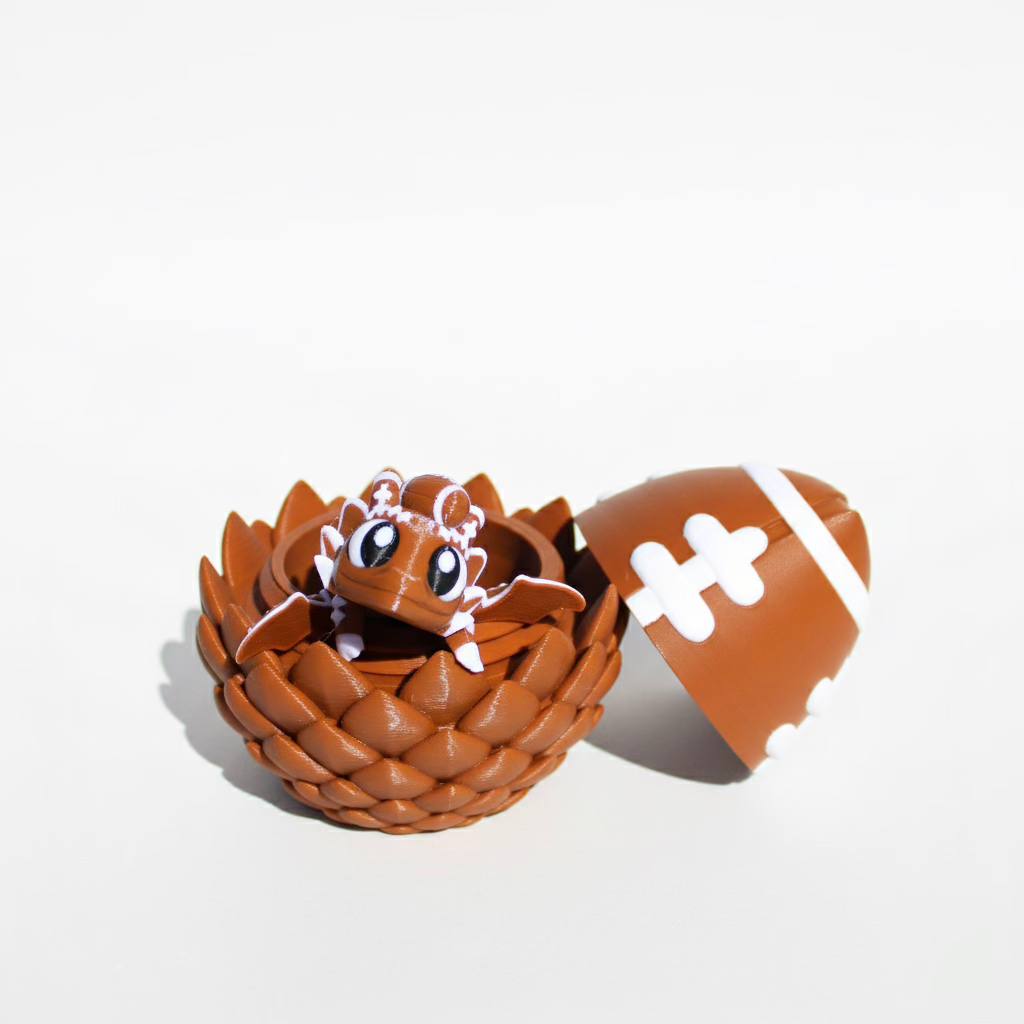 Football Dragon w/ Matching Egg