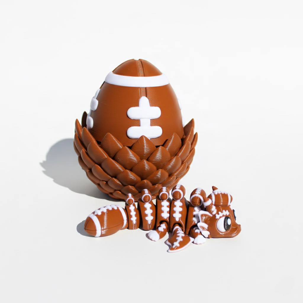 Football Dragon w/ Matching Egg