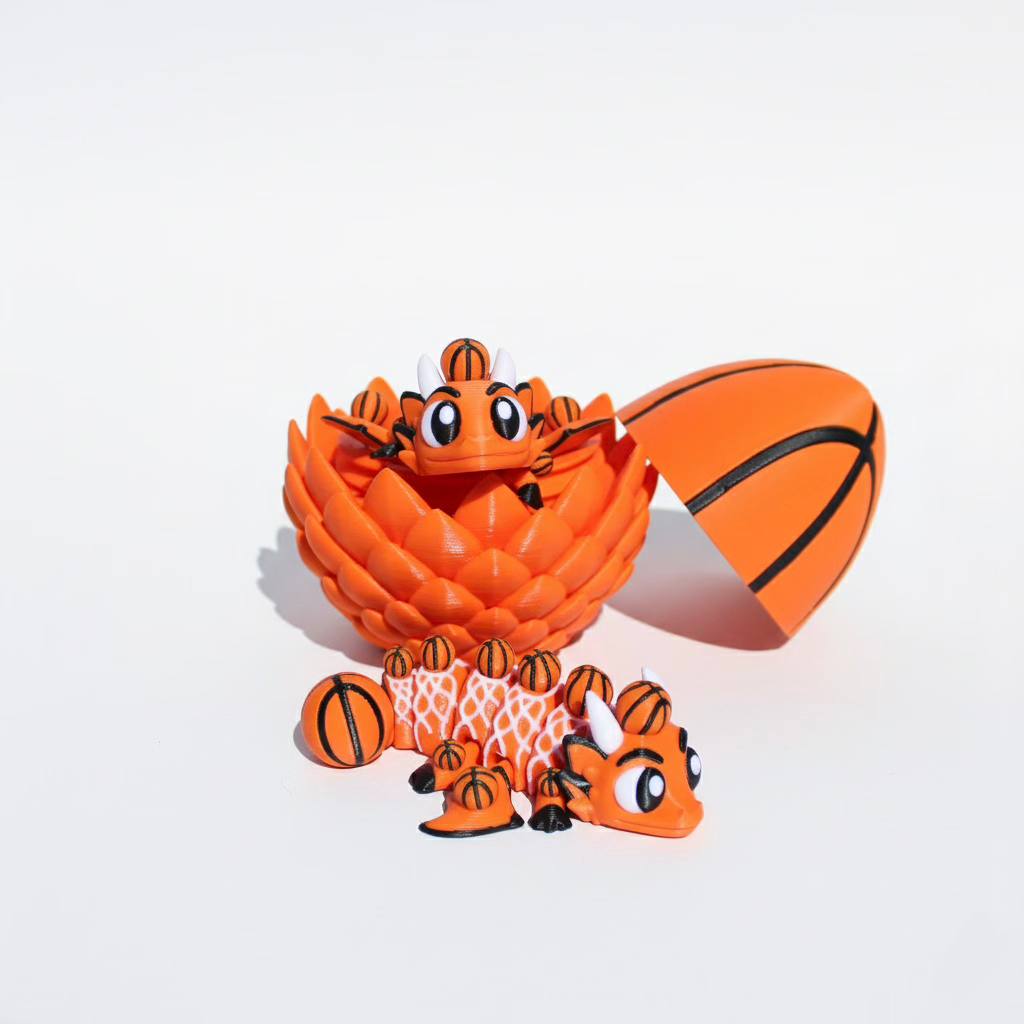 Basketball Dragon w/ Matching Egg